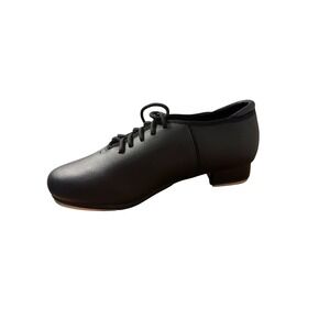 Theatricals T9500 Black Lace Up Tap Shoes Mens 6.5 Womens 8.5 Performance Dance